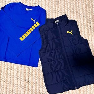 Puma Vest and Shirt